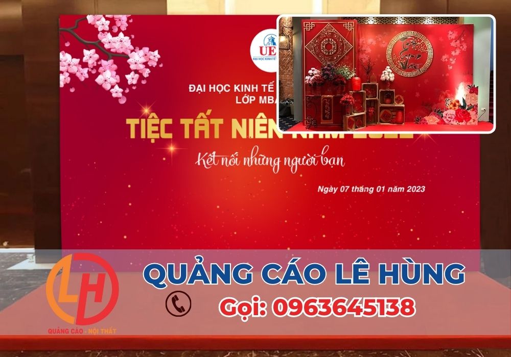 In backdrop sự kiện đẹp không chỉ giúp tạo điểm nhấn cho không gian mà còn thể hiện hình ảnh, thương hiệu của tổ chức.