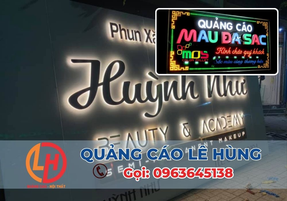 Đừng quên liên hệ với QUẢNG CÁO LÊ HÙNG để nhận sự tư vấn và cung cấp đèn LED chất lượng cho bảng hiệu của bạn.